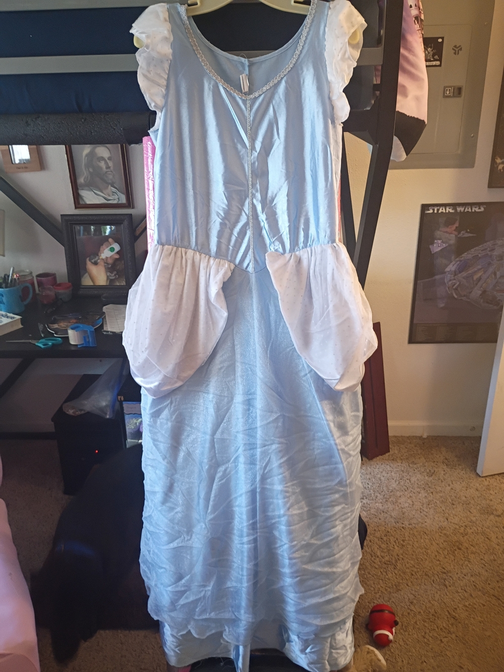 Adult Princess Cinderella Halloween Costume Size Large